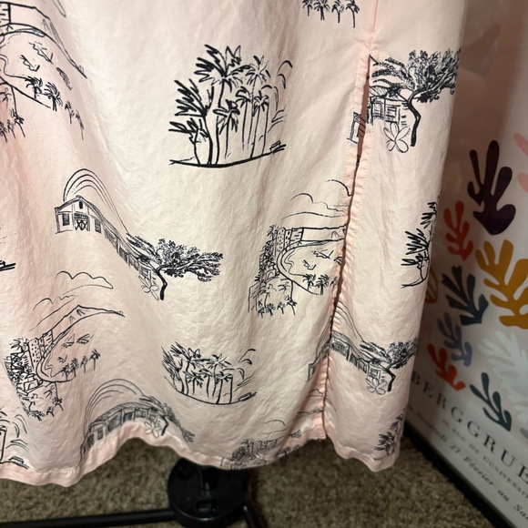 Patagonia Pink Coastal Sketch Dress Size S - Picture 6 of 12
